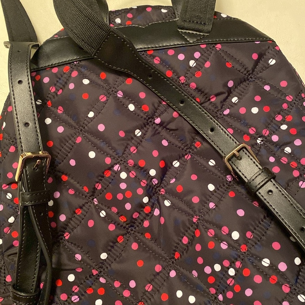 NWOT Kate Spade Karissa Quilted Confetti Large Backpack - Picture 7 of 14